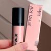 Art Value Velvet Lip Mud: Matte, Leichter, Nicht-Austrocknender Party-Lipgloss in Pink & Schwarz für Vielseitiges Herbst-/Winter-Make-up