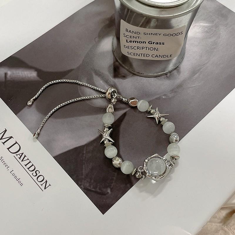 

Корейские хип-хоп уличные модные украшения: Универсальный браслет и ожерелье из цепочки со звездами B052