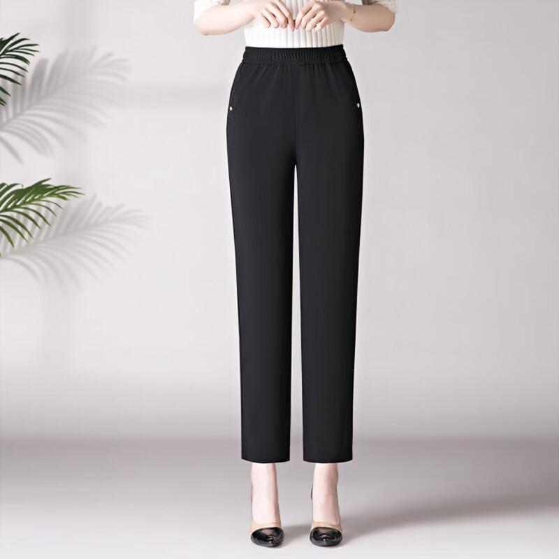 Women's Loose Straight-Leg Capri Pants