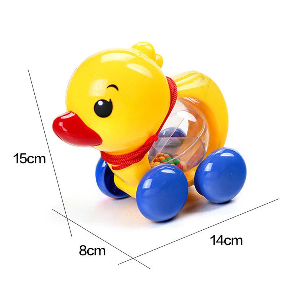 Satın alın Baby Rattles Pull rope Duck Animals Hand Jingle Shaking Bell ...