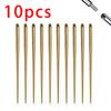 10pcs ASTM F136 TItanium Insertion Pin Taper for Thread Nostril Piercing Taper Push in Earring Implantation Grade Piercing Tool