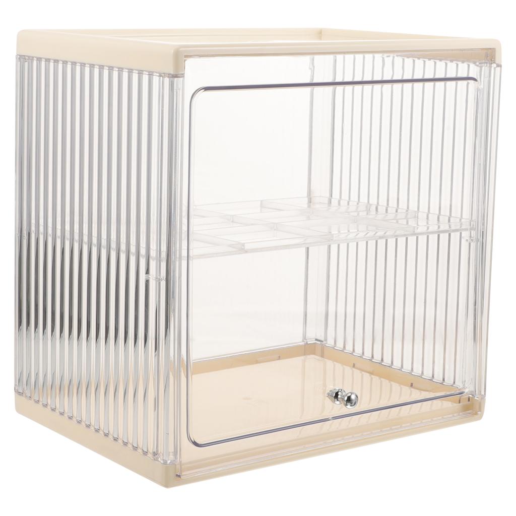 Dvouvrstvý chlebník na kuchyňskou desku, organizér na pekařské krabice, držák na chlebník, stolní plast