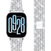 Stainless Steel With Diamond Watchband For Redmi Watch 5 4 Women Strap For xiaomi band 8pro 9pro  Bracelet Metal