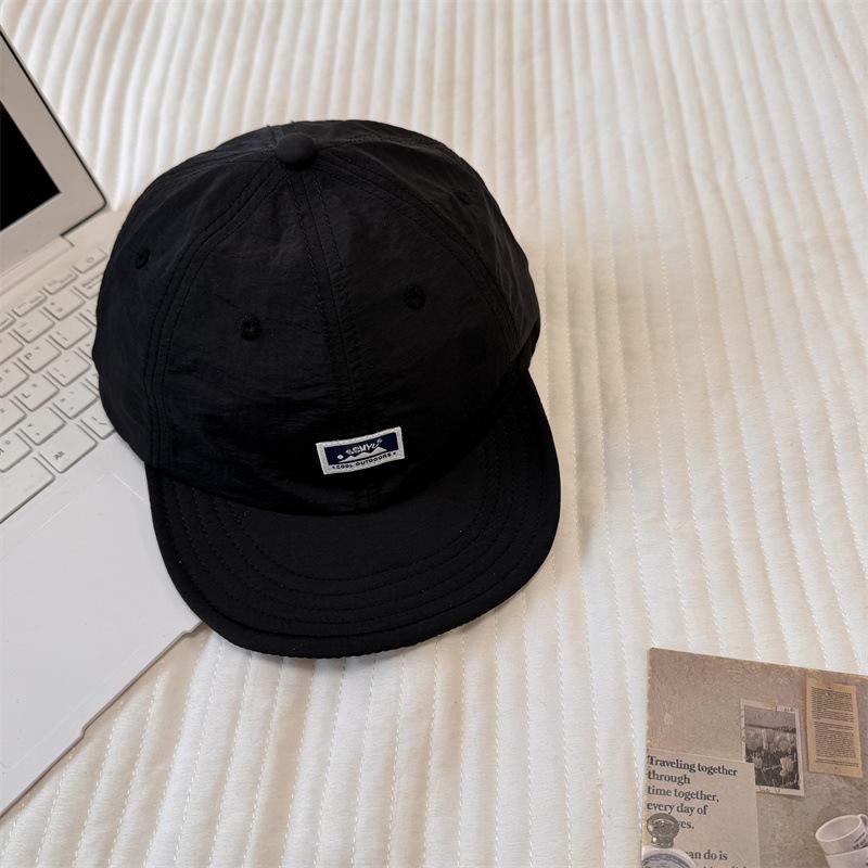 Quick-drying Breathable Short Brim Baseball Cap Men's and Women's Tooling Versatile Soft Top Hip-hop Cap Women's Soft Brim Trendy Hat