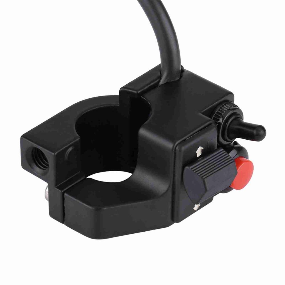 Multi-Function Motorcycle Handlebar Control Switch Single Push Blinker Push Button for GS Offroad