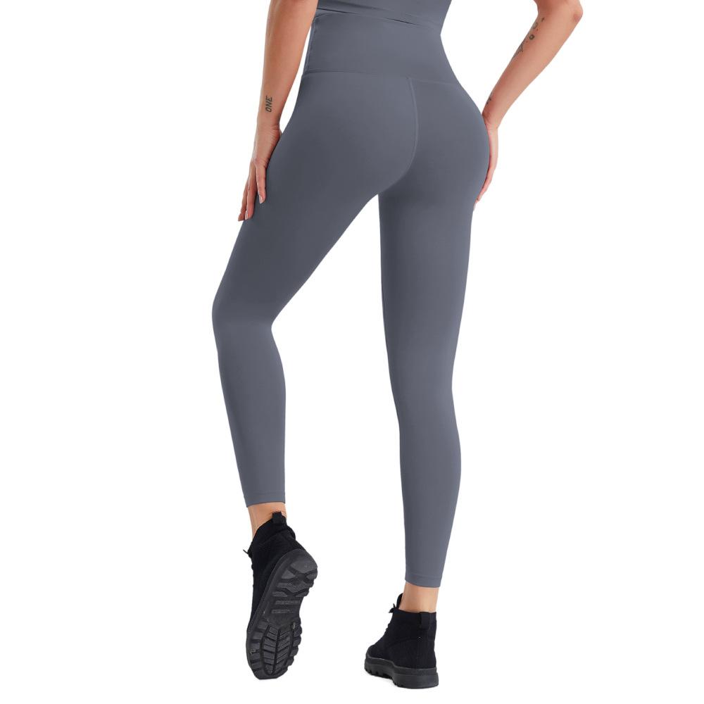 Women's Base Layer Yoga Leggings Pants High Waist Hip Lifting Tights Running Workout Training Gym Fitness Sports Trousers Quick-drying