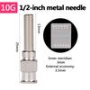 12PCS 1/2 Inch Dispensing Needle Stainless Steel 8G To 30G Blunt Tip Needle Injection Needle For High Temperature Hand Tool