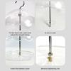 Transparent Umbrella Bird Feeder Rainproof Open Platform Hummingbird Feeder Large Capacity Bird Feeding Equipment Wild Birds