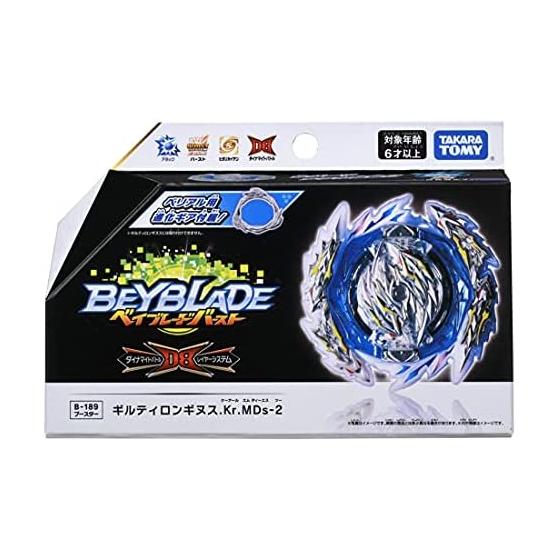 TAKARA TOMY Beyblade Beyblade Burst B-189 Booster Guilty Longinus.Kr.MDs-2 Plastic