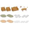 Sylvanian Families Furniture [Sofa/Armchair Set] Ka-521 ST Mark Certification For Ages 3 and Up Toy Dollhouse Sylvanian Families EPOCH