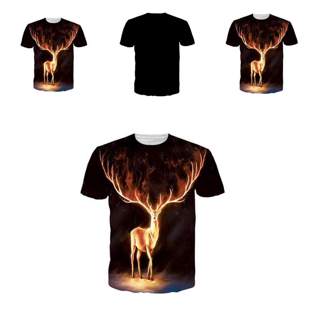 New Fashion Cotton Womens And Mens T-shirts 3d Printed Summer Short-sleeves For Ultimate Comfort