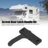 Zinc Alloy RV Screen Door Latch Right Hand Screen Door Handle Zinc Alloy Latch  Motorhome