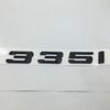 3D ABS Matt Black 320i 323i 325i 330i 335i Rear Boot Trunk Emblem lettering Badges Logo For BMW 3-series F30 F31 F34 E90 E46 AJ4