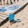 Oceanic Collage Oversized Microfiber Beach Towel Sand Proof Quick Dry, Absorbent for Swimming Pool Travel Camping