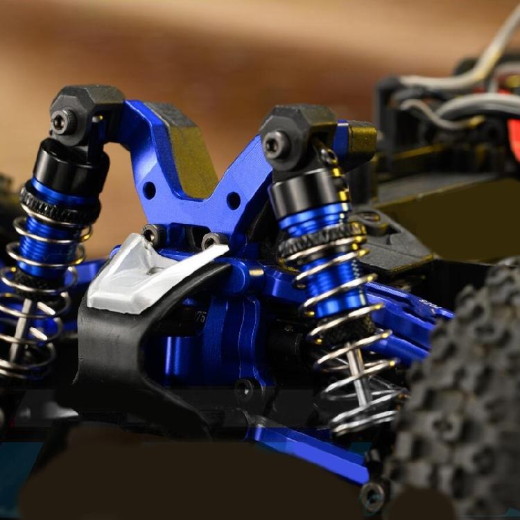 Black Aluminum Front Shock Plate Designed For  1/18 Typhon 380 Remote Control Car Rust Resistant