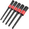 Car Cleaning Brush Set Car Detailing Brush For Car Interior Air Outlet Exterior Wheel Hub Engine Cabin Pack Of 5 With Storage Box