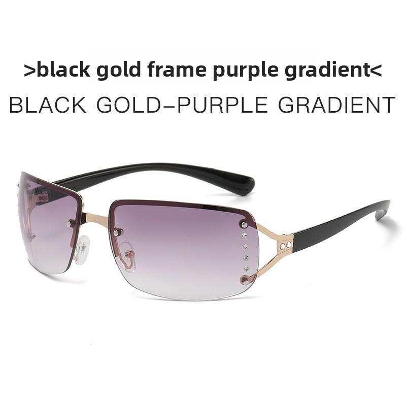 Y2k Moda Square Sunglasses With Silver Mirrored Lenses Uv400 For Fashionable Outings