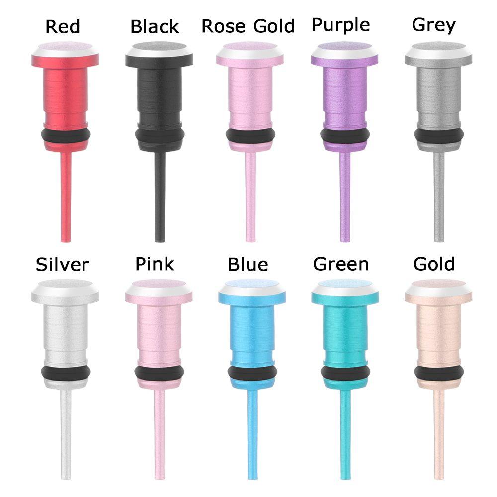 Universal Anti Dust Plug Metal Jack Interface Stopper Card Pin 3.5mm AUX Earphone Block Aluminium Alloy Dustproof Accessories2