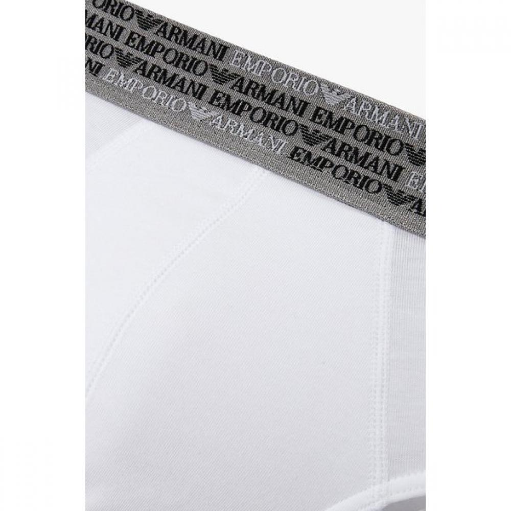Emporio Armani Men S Brief 2pcS Set Repeat Logo 0815311059 0815311060 