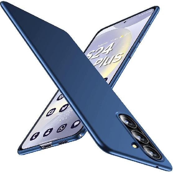 Gxmeuie Ultra Thin Case for Samsung Galaxy S24+ Plus 5G, Silky Touch & Anti-Fingerprint Material, Slim Hard PC Matte Cover Anti-Scratch Shockproof