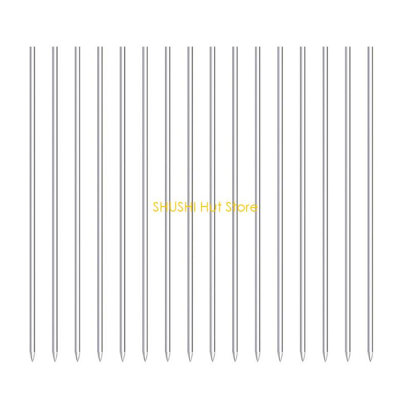 

16/30Pcs Acrylic Plant Stakes Plant Sticks Clear Plant Support for Indoor and Outdoor Plant Garden Stakes Plant Support D57B