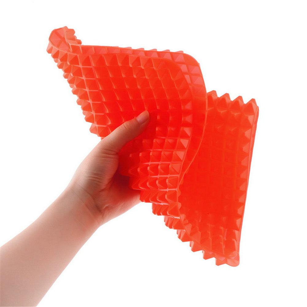 5 PCS TV Direct Original Healthy Chef Raised Baking Sheet Silicone Roasting Mat