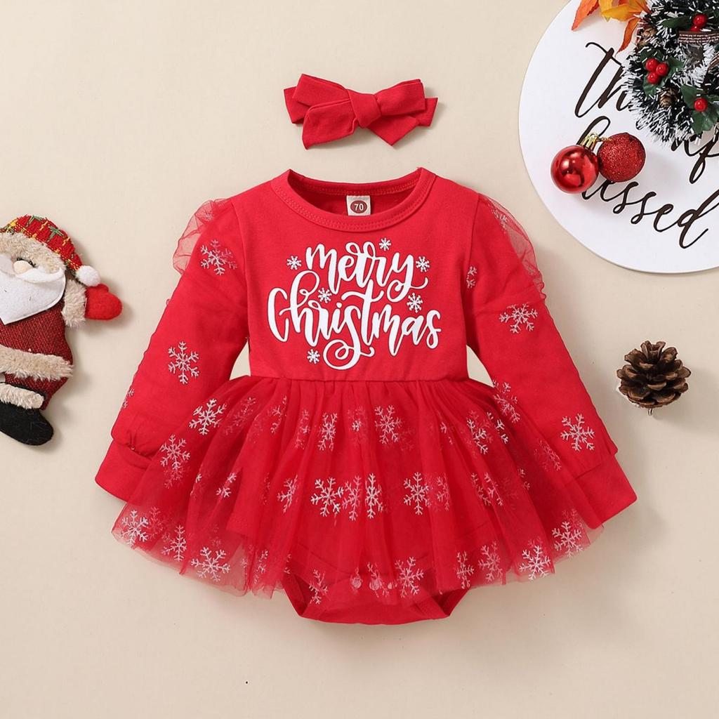 Christmas Party Romper Dress Costume