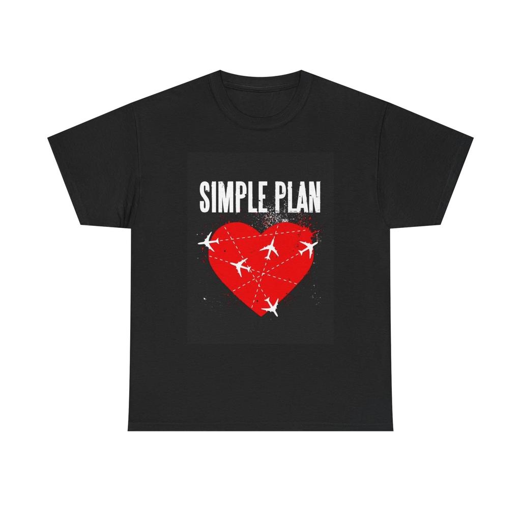 Men's and Women's T-shirts Simple plan