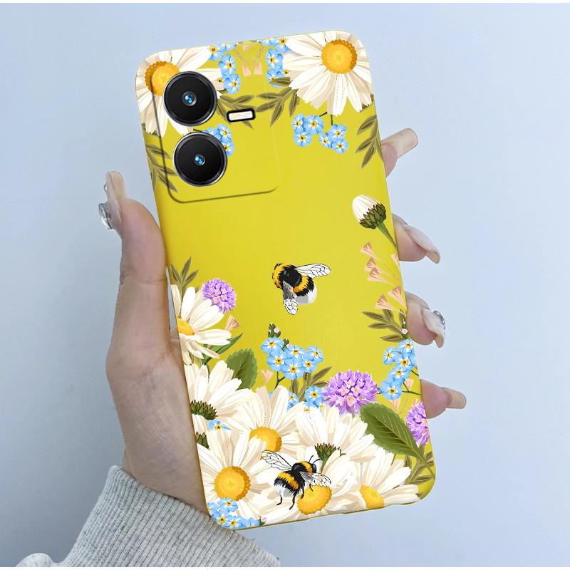Case For Vivo Y22 Y22s Y35 Cute Astronaut Panda Soft TPU Silicone Phone Cover For vivoY22s Y 22s V2206 V2207 Y 35 V2205 Coque