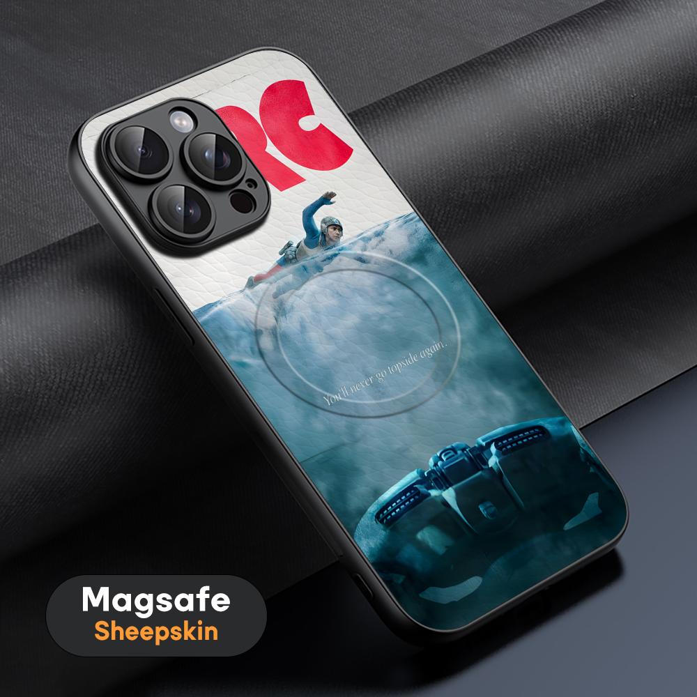 

Game Fashion Arc Raiders Phone Case For iPhone 17 16 15 14 13 12 11 Plus Pro Max High-end Luxury Magsafe Sheepskin iPhone 13