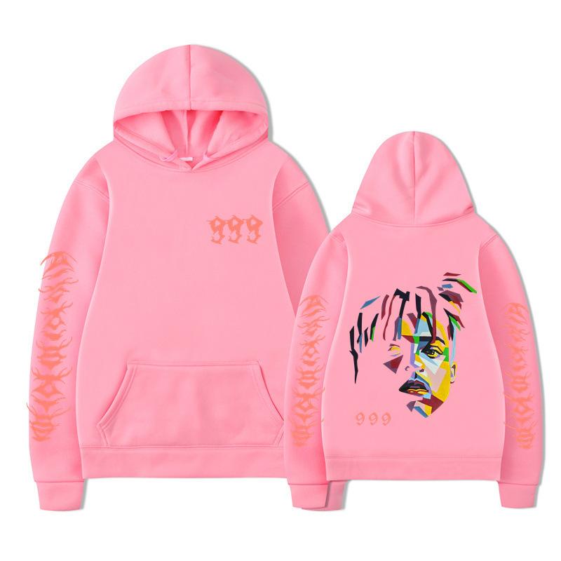 Ebay Trendy Rapper 999 Pattern Print Hip Hop Loose Hoodie