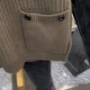 Men's Sleeveless Wool Sweater - Round Neck Knit, Autumn/Winter Casual Fashion, Youth Trend, Solid Color.