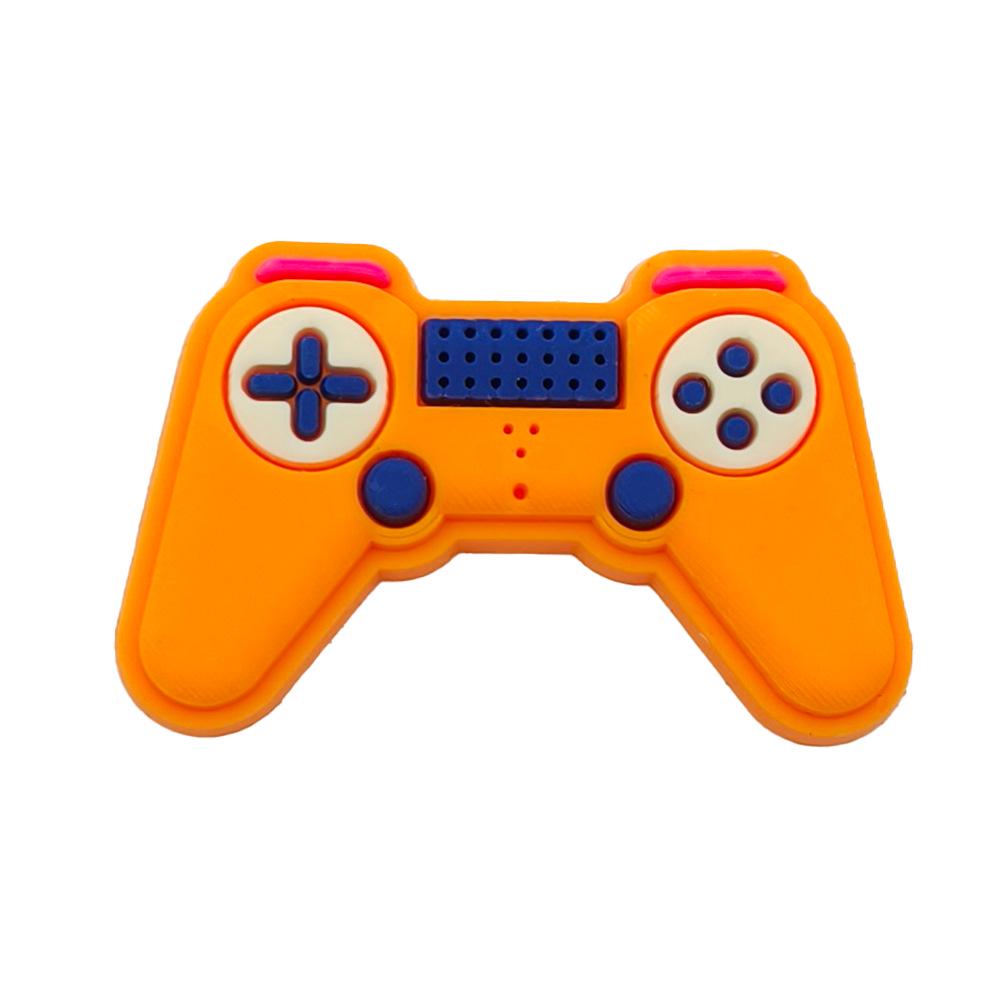 35-Piece Game Console Shoe Charm Set - Creative PVC Soft Rubber Clog Accessories