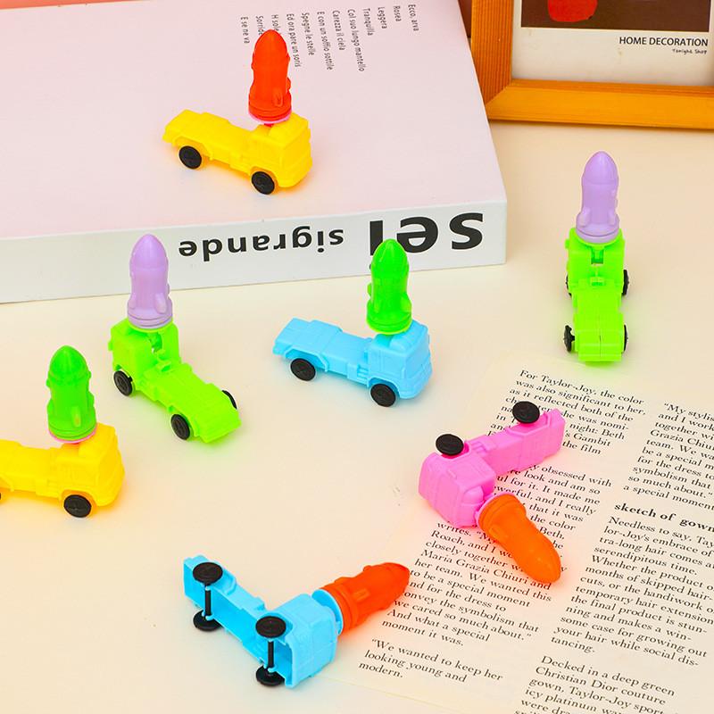 Toy Mini Model Missile Truck Kids Cartoon Playset For Outdoor Activities Gift