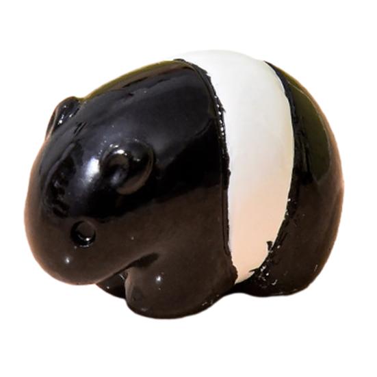 Mini Resin Animals Figurines Cute Tiny Cat Bear Elephant Turtle Dolphin Miniature Statue for Micro Fairy Garden Landscape Dollhouse Accessories