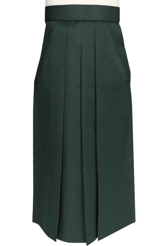 Hakama Embroidered Plain Single Item Girls [KYOETSU] (75cm, Green)