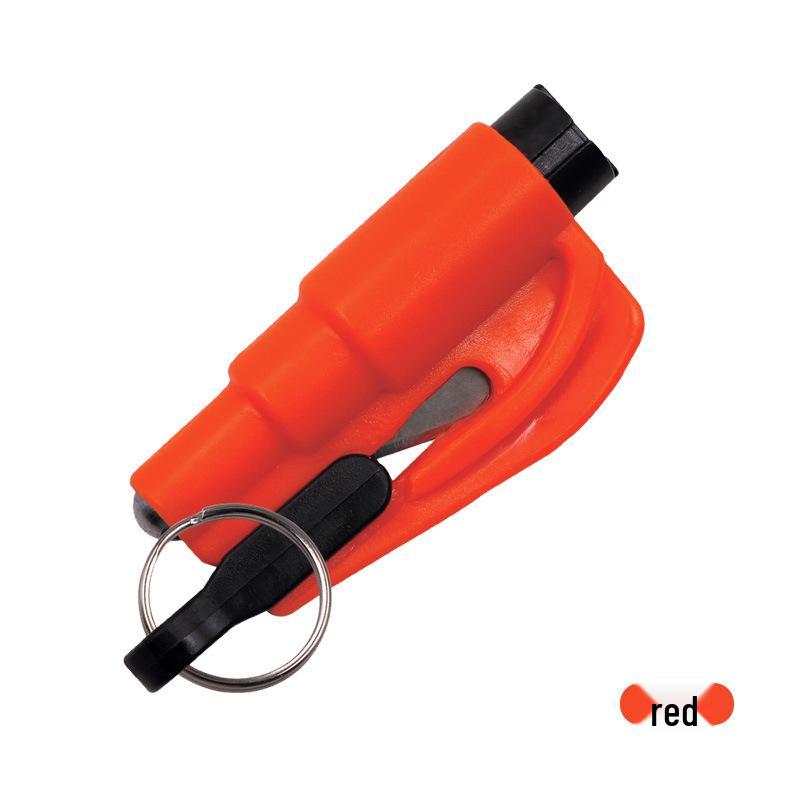 Přenosné mini bezpečnostní kladívko do auta s rozbíječem skla a řezačem bezpečnostních pásů