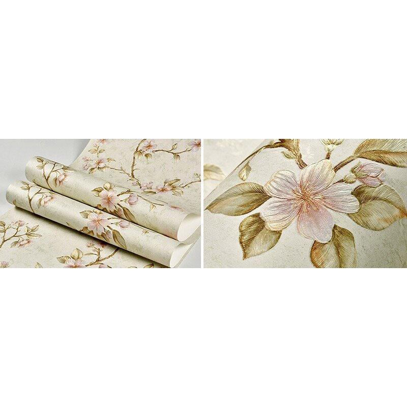 

Наклейки на стену для фона телевизора в гостиной Нетканые самоклеящиеся обои Спальня 53cmx1m