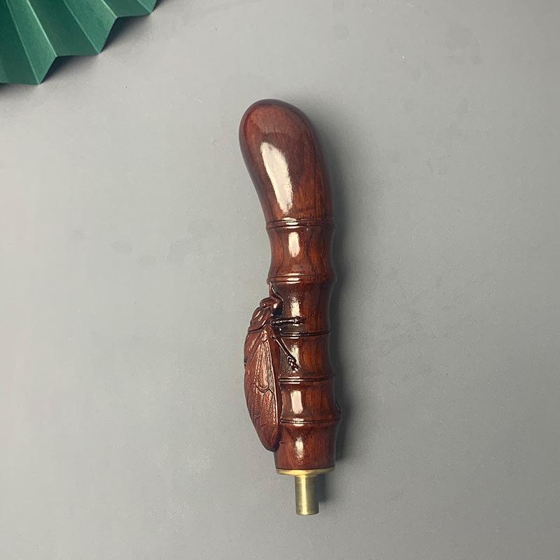 Universeller Palisander-Verschleißfester Gehstockgriff - Schweißabsorbierendes Zubehör für Ältere