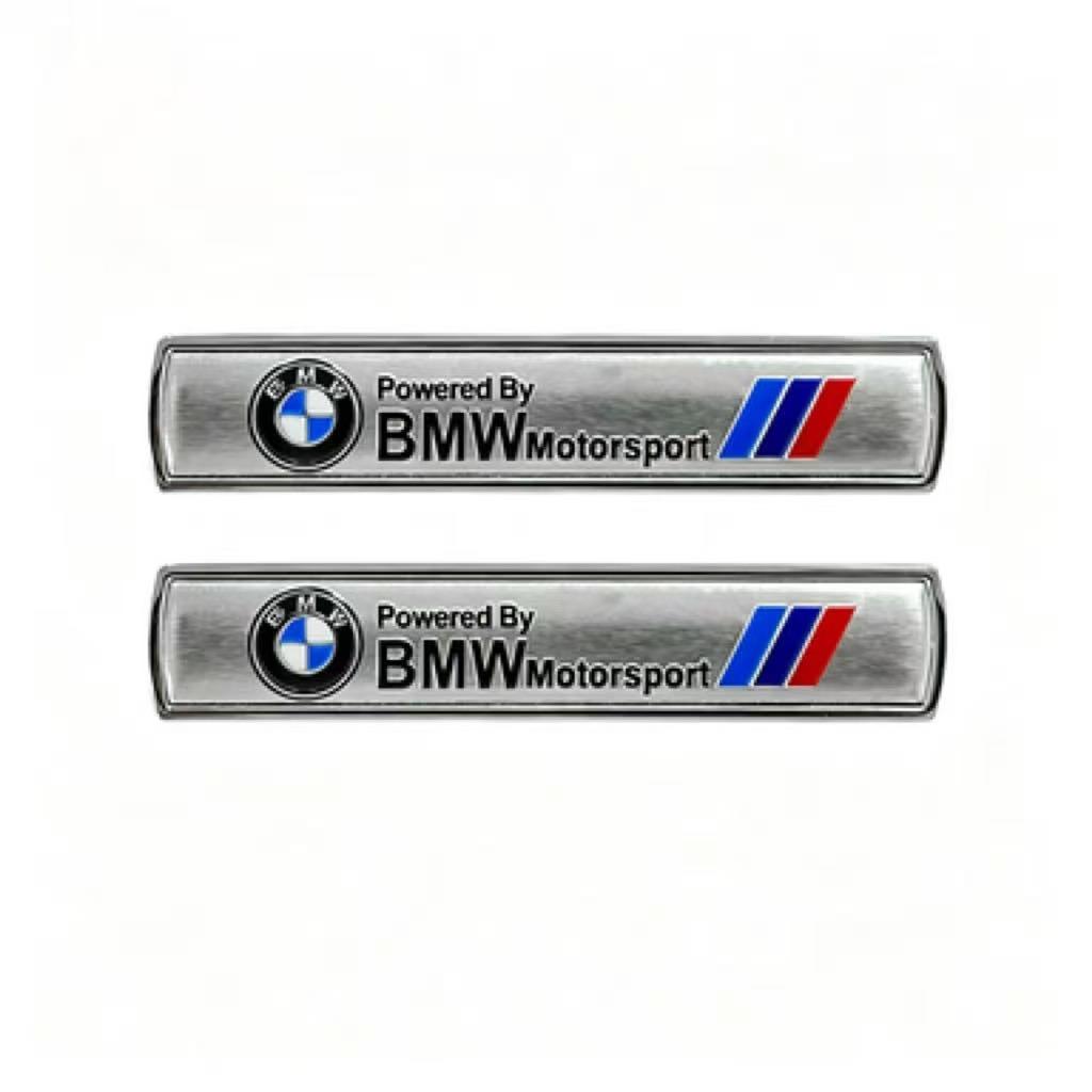 BEKV7 Car Sticker Modified Pattern Metal Strip Emblem Decal Decor Fit for BMW 1 3 5 7 Series X1 X3 X5 X6 X7 G20 F31 G01 F15 G05 Auto E