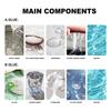 Tile Repair Agent Marble Floor Repair Paste Tub Repair Home Filling Glue Porcelain Gaps Repair Agent For Toilet Shower Basin