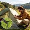 10pcs Spiral Screw In Tent Stakes Heavy Duty Canopy Awning Fixing Pegs for Camping Hiking Fishing Beach Backyard Music Festival