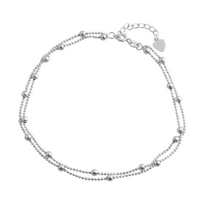Silver Ankle Bracelet Without Stones (2079330)