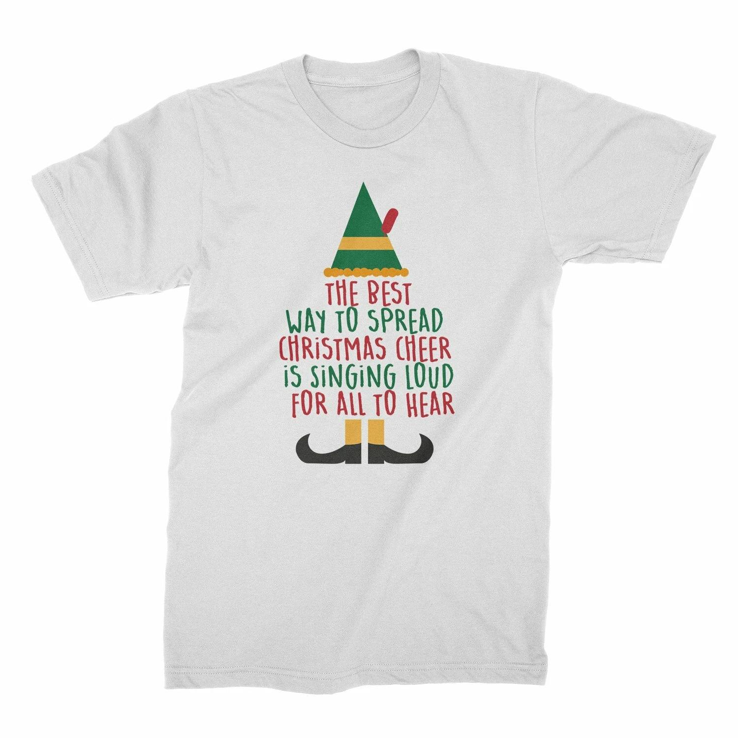 The Best Way To Spread Christmas Cheer Shirt Singing Loud For All To Hear Shirt S