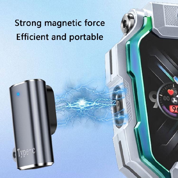 Metal Magnetic Charging Adapters Type C for imoo Z6A/Z6S/Z7/Z7A Childrens Smartwatch Converters Power Connectors