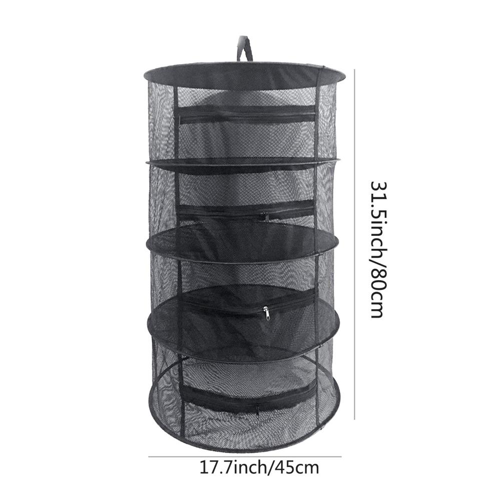 Drying Rack Net Mesh Dryer Rack Stable Flipable Foldable Multipurpose for Herbs