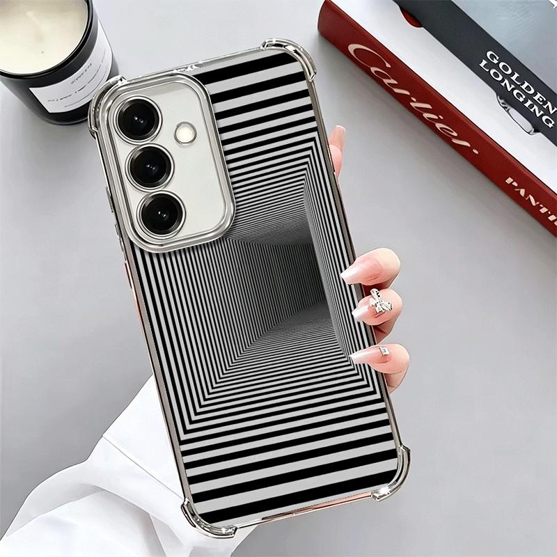 

Optical Illusion Print Soft Phone Case For Samsung A17 A27 A07 A37 A57 A16 A56 A15 A55 A14 A54 A13 A53 A26 A36 A25 A35 A24 A34 A Samsung A27