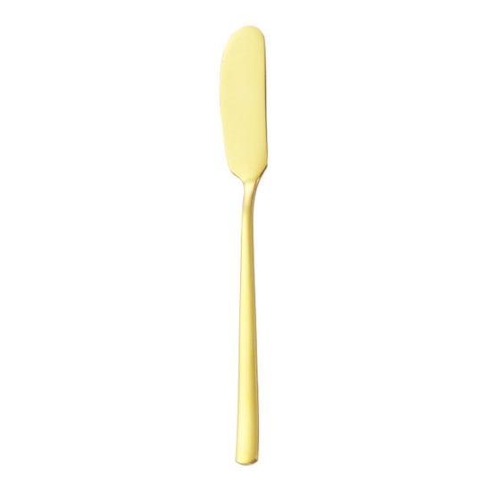 Stainless Steel Butter Knife with Long Handle Multi-Purpose Spreader for Cheese Jam Cream Essential Kitchen Tool for Breakfast