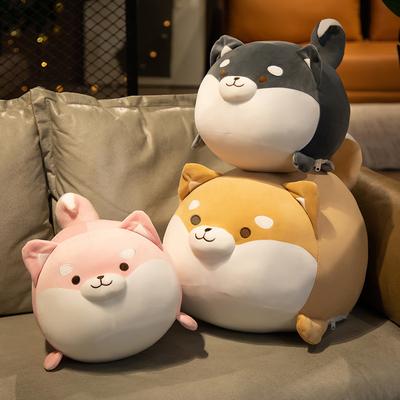 Cute Shiba Inu Plush Toy Doll Dog Ragdoll Corgi Doll Pillow Bed Super Soft Sleeping Big Pillow