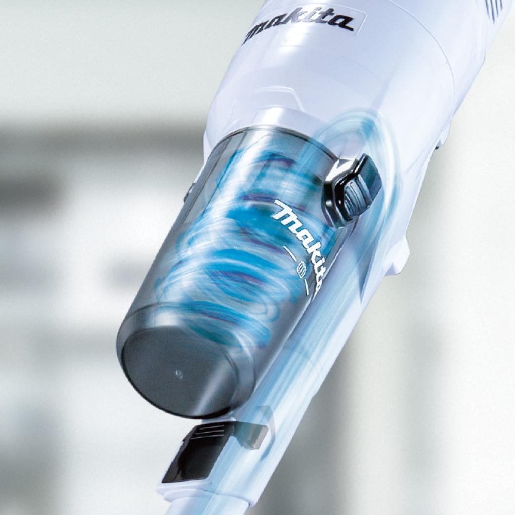 Makita CL003GZW Cordless Vacuum Cleaner 40Vmax Built-in Cyclone Type White, Body Only (Battery, Charger Sold Separately)